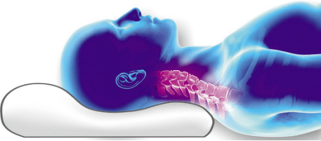 lülisamba asetamine ortopeedilisele padjale