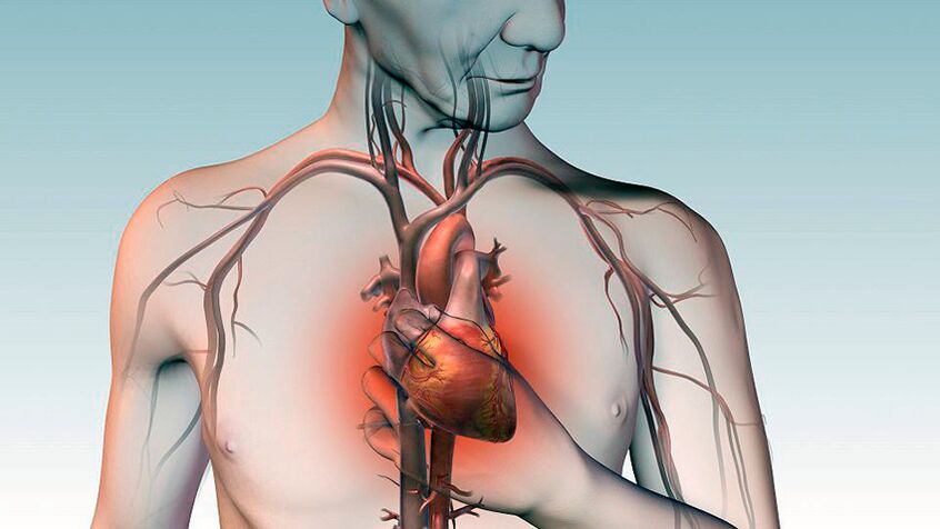 Valu abaluu all ja südamehaigustega rinnaku taga suruv valu