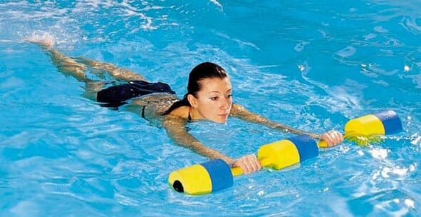Ujumine lülisamba rinnaosa osteokondroosi ennetamiseks